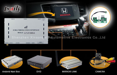 อินเทอร์เฟซวิดีโอ GPS Navi Honda พร้อมสายไฟ LCD O / I Touch Cable AV I / O SPK, ANT