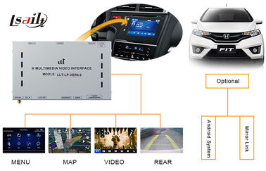 อุปกรณ์นำทางรถยนต์ Accessoreis ตัวถอดรหัสวิดีโออัตโนมัติ GPS Navi สำหรับ Honda Right Hand
