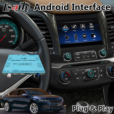 อินเทอร์เฟซวิดีโอรถยนต์เชฟโรเลต, ระบบนำทาง GPS Android สำหรับ Impala / Suburban Carplay
