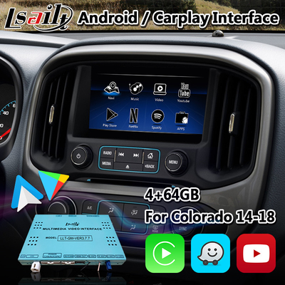 อินเทอร์เฟซ Android Auto Carplay สำหรับ Chevrolet Colorado / Impala / Silverado Tahoe Mylink System