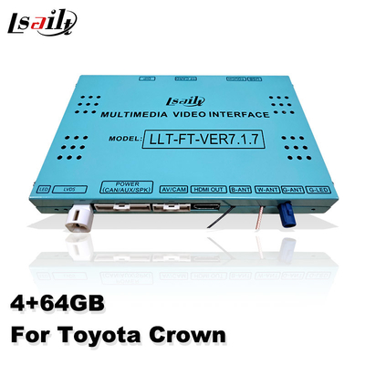 Lsailt 4GB Android Carplay Video Interface สำหรับ Toyota Crown AWS215 AWS210