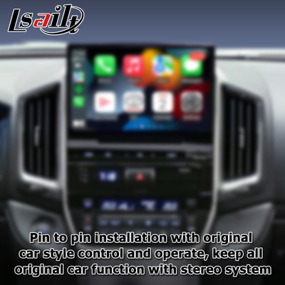 คาร์ แอนดรอยด์ 13 กล่องนําทางสําหรับ Toyota LC200 GXR Fujitsu หน่วย Carplay waze youtube ภาพด้านหลัง เป็นต้น