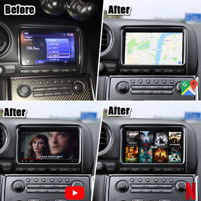 Plug & Play Android Auto Interface สำหรับ Mazda MX-5 2 3 6 CX -3 CX -5 รองรับแอพ Miracast WIFI Yandex แผนที่ออนไลน์