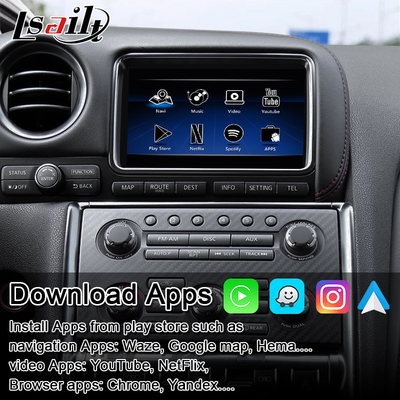 Plug & Play Android Auto Interface สำหรับ Mazda MX-5 2 3 6 CX -3 CX -5 รองรับแอพ Miracast WIFI Yandex แผนที่ออนไลน์