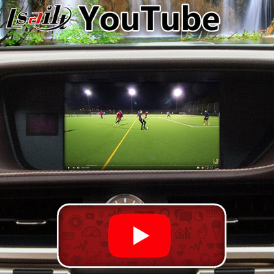 Lsailt Wireless Apple Carplay & Android Auto Multimeida Interface สำหรับ Lexus ES350 ES300H ES250