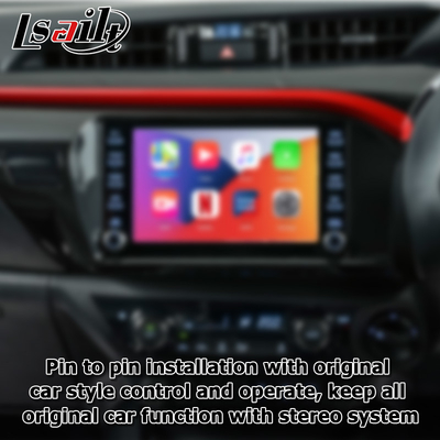 โตโยต้า ฮิลลักซ์ แอนดรอยด์ 13 มัลติมีเดีย อินเตอร์เฟซวิดีโอ Carplay แอนดรอยด์ ออโต้ทัช 3