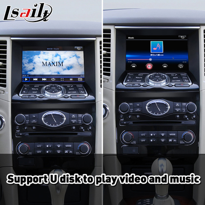Lsailt Wireless Android Auto Carplay Interface สำหรับ Infiniti FX FX30dS FX35 FX37 FX50 ปี 2551-2556