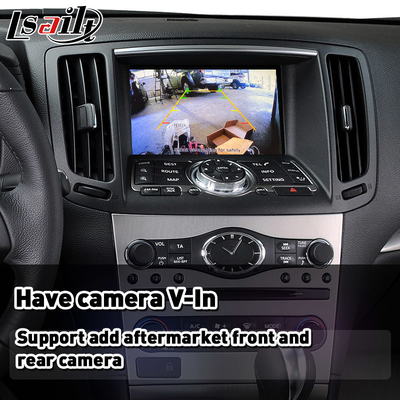อินเตอร์เฟซการเล่นรถยนต์ Android แบบไร้สายสําหรับ Infiniti G25 G35 G37 Skyline 370GT 350GT (V36) ปี 2008-2013