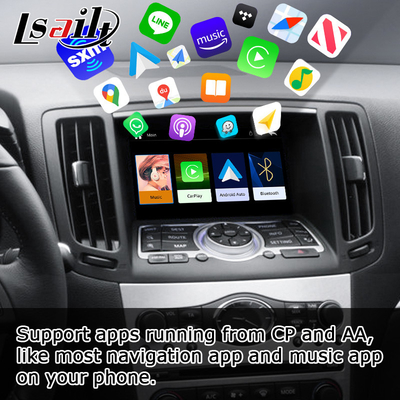 ไร้สาย carplay android auto โมดูลสำหรับ Infiniti G37 G25 Q40 Q60 370GT Skyline 08IT