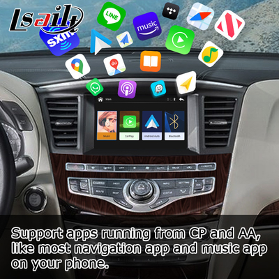 Infiniti JX35 QX60 carplay ไร้สาย android auto interface โซลูชันการอัพเกรดที่ไม่เสียหาย