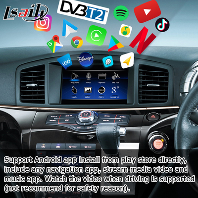Nissan Elgrand E52 HD muti finger touch หน้าจอ HD อัพเกรด carplay ไร้สาย android auto