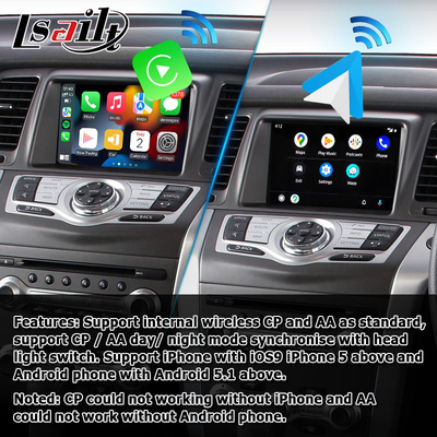 Nissan Murano Z51 อัพเกรดหน้าจอ Android HD Android auto carplay Youtube waze เล่น Netflix