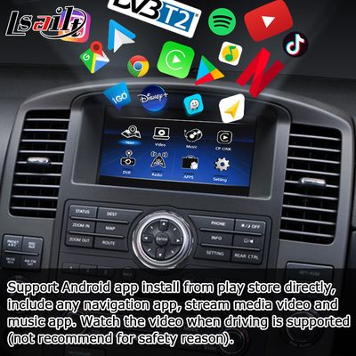 อัพเกรดหน้าจอสัมผัส HD หลายนิ้วสำหรับ Nissan Pathfinder R51 carplay android auto