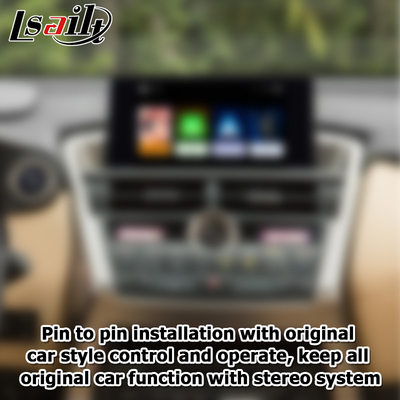 Lexus NX ไร้สาย carplay android auto screen mirroring อินเทอร์เฟซการฉายภาพ NX300g NX200t