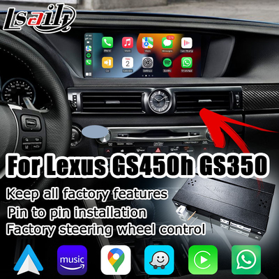 อินเตอร์เฟสอัตโนมัติ android carplay ไร้สายสำหรับ Lexus GS450h GS350 GS200t โดย Lsailt