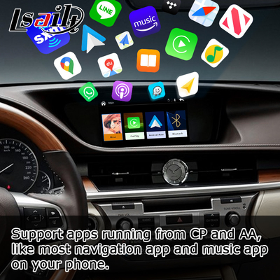 Lexus ES ES350 ES250 ES300h ไร้สาย carplay android auto screen mirroring กล่องโมดูล Lsailt