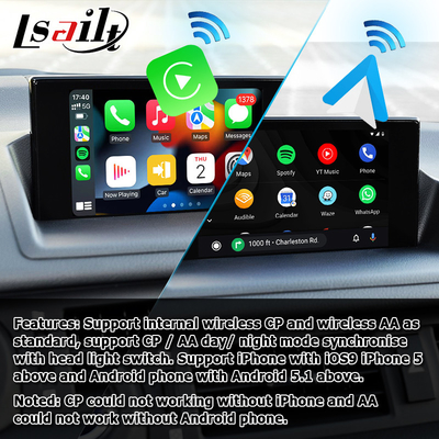 Lexus CT200h CT ไร้สาย carplay android auto interface หน้าจอมิเรอร์โปรเจคเตอร์