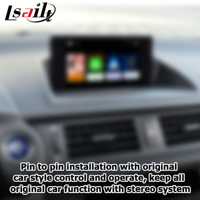 Lexus CT200h CT ไร้สาย carplay android auto interface หน้าจอมิเรอร์โปรเจคเตอร์