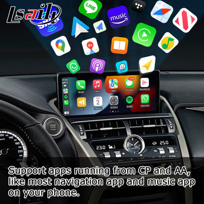 Lexus NX300 NX300h 2018 2021 กล่องอินเตอร์เฟสอัตโนมัติ android carplay ไร้สาย