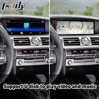 อินเตอร์เฟส Carplay ไร้สายสำหรับ Lexus LS600H LS460 LS460L AWD F Sport LS 2012-2017