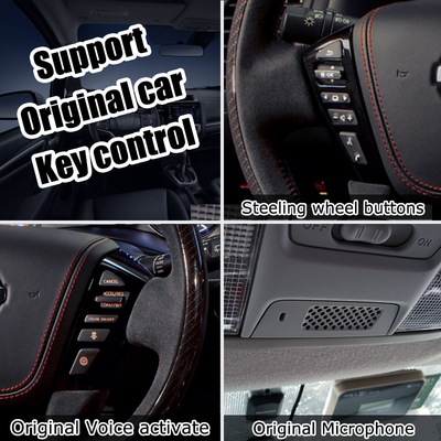 กล่อง AI ส่วนต่อประสาน Android ที่ใช้ Carplay OEM สำหรับ Nissan Patrol Y62 2020