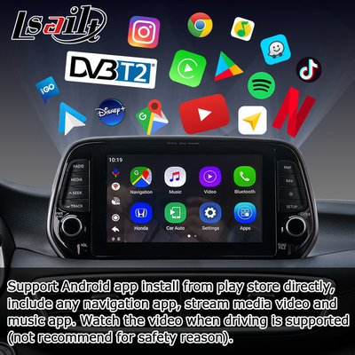 Car Video Interface Android 9.0 AI Box USB HDMI สำหรับรถยนต์ Hyundai Kia ที่มี carplay
