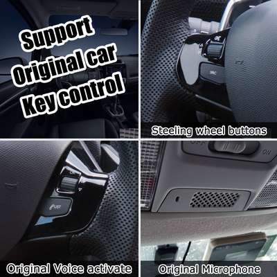 Peugeot Citroen ระบบนำทาง GPS กล่อง AI กล่องนำทางวิดีโออินเทอร์เฟซ