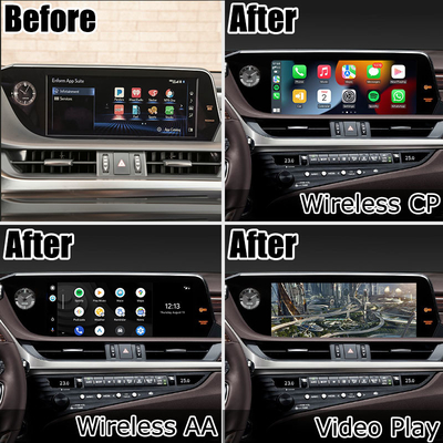 Wireless carplay android auto สำหรับ Lexus ES300h ES350 ES250 รุ่นที่ถูกกว่า