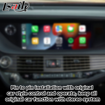 Lexus LS500 LS500h LS350 ไร้สาย carplay android auto screen mirroring interface