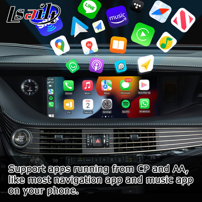 Lexus LS500 LS500h LS350 ไร้สาย carplay android auto screen mirroring interface