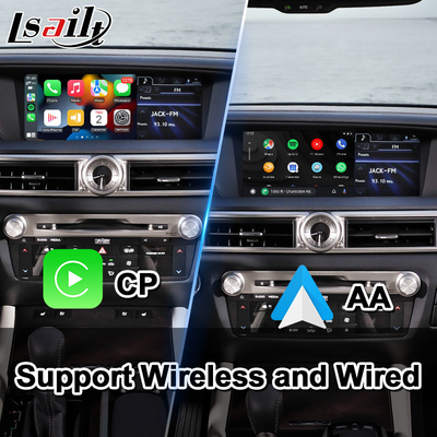 Lsailt Android Car Video Interface สําหรับ Lexus GS250 GS350 GS450h GS300h GS L10 2012-2015
