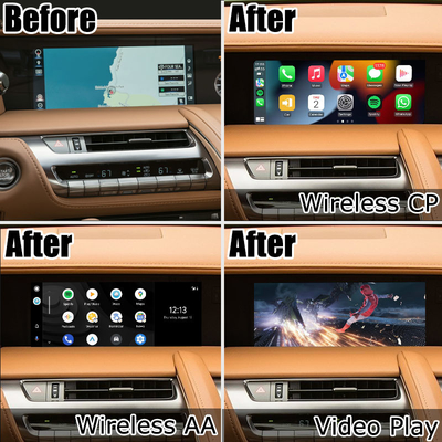 Lexus LC LC500 LC500h ไร้สาย android auto carplay media interface รองรับการจำลองหน้าจอ