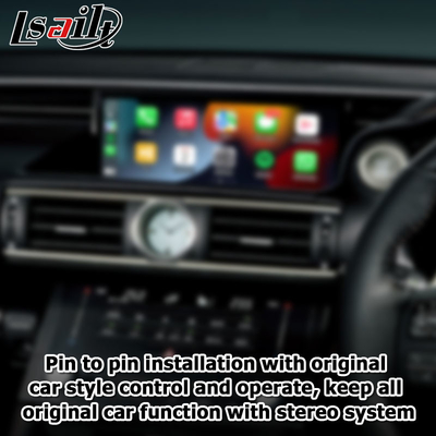 เครื่องเล่นไร้สายสำหรับ Lexus RC RC350 RCF RC200t RC300h RC300 android auto