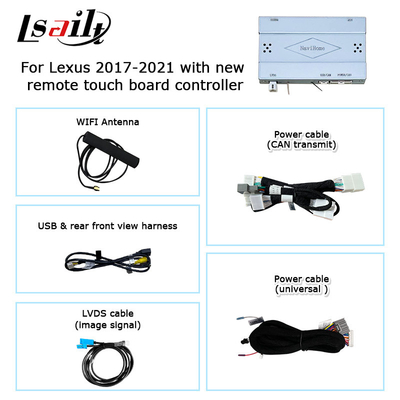 เครื่องเล่นไร้สายสำหรับ Lexus RC RC350 RCF RC200t RC300h RC300 android auto