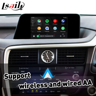 Car Integration Carplay Interface สําหรับ Lexus RX200T RX350 RX300 RX การควบคุมหนู 2016-2019