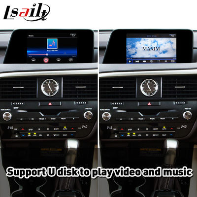 Car Integration Carplay Interface สําหรับ Lexus RX200T RX350 RX300 RX การควบคุมหนู 2016-2019