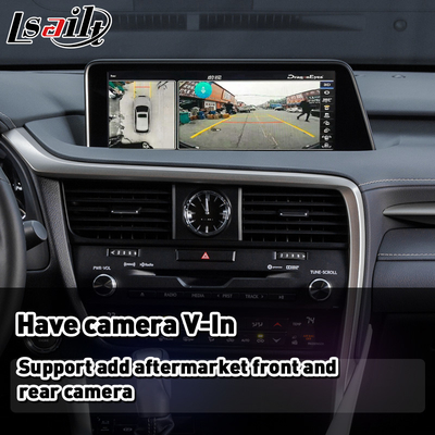 Lexus Carplay Android Auto Interface สําหรับ RX450H RX350 RX 350 การควบคุมหนู 2016-2019
