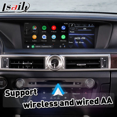 อินเตอร์เฟส Android Auto Carplay แบบไร้สายสำหรับ Lexus GS250 GS350 GS 350 2012-2015