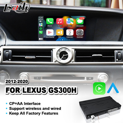 Car Integration Carplay Android Auto Interface สําหรับ Lexus GS300H GS 300H ปี 2012-2015