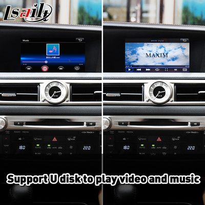 Car Integration Carplay Android Auto Interface สําหรับ Lexus GS300H GS 300H ปี 2012-2015