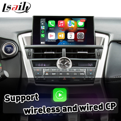 อินเตอร์เฟส Android Auto Carplay แบบไร้สายสำหรับ Lexus NX300H NX200T NX 300h 2014-2017
