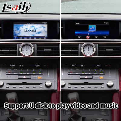 OEM Integration Carplay Android Auto Interface สําหรับ Lexus RC200T RC300H RC 200t ปี 2014-2018