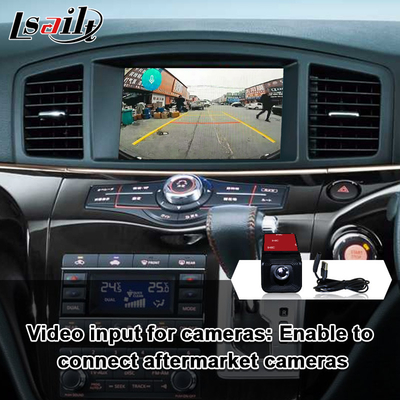 Nissan CarPlay Interface พร้อม Android Auto, YouTube, Spotify สำหรับ Elgrand, Patrol, Armada, Pathfinder