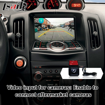 Android Auto CarPlay Interface สำหรับ Nissan 370Z Pathfinder Infiniti QX รองรับกล้องด้านหลัง