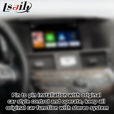 Infiniti Q70 ไร้สาย carplay โทรศัพท์อัตโนมัติ android หน้าจอมิเรอร์กล่องสื่อการฉายโดย Lsailt