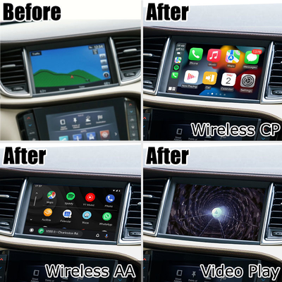 กล่องสื่อไร้สาย Carplay Android Auto สำหรับการอัพเกรด Infiniti QX50 2018 OEM