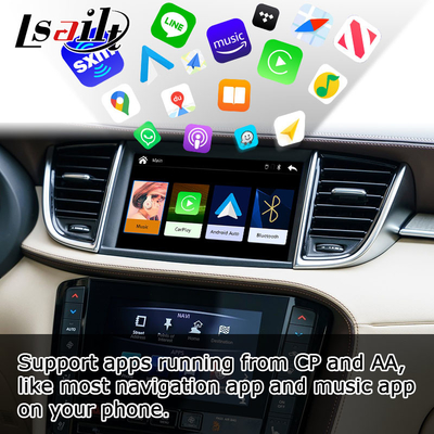 กล่องสื่อไร้สาย Carplay Android Auto สำหรับการอัพเกรด Infiniti QX50 2018 OEM