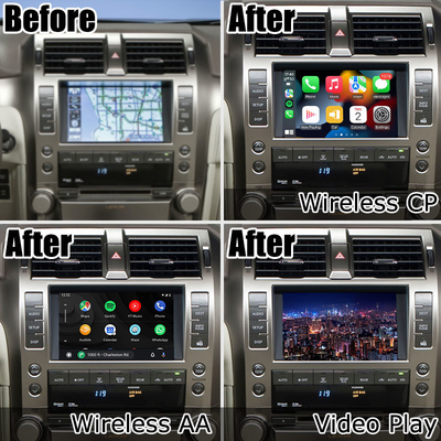 Apple carplay Android auto upgrade สำหรับ Lexus GX460 OEM style รวมการอัพเกรด