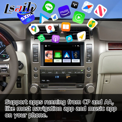 Apple carplay Android auto upgrade สำหรับ Lexus GX460 OEM style รวมการอัพเกรด