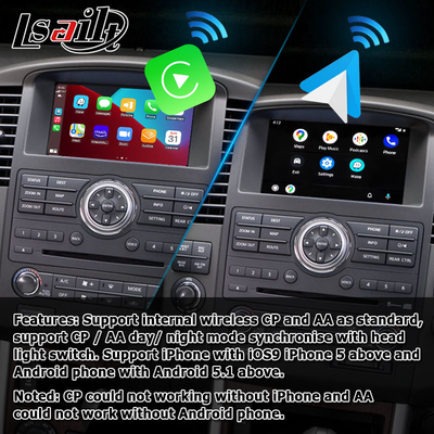 Nissan Pathfinder R51 IT06 หน้าจอ HD ไร้สาย คาร์เพลย์ android อัพเกรดอัตโนมัติ